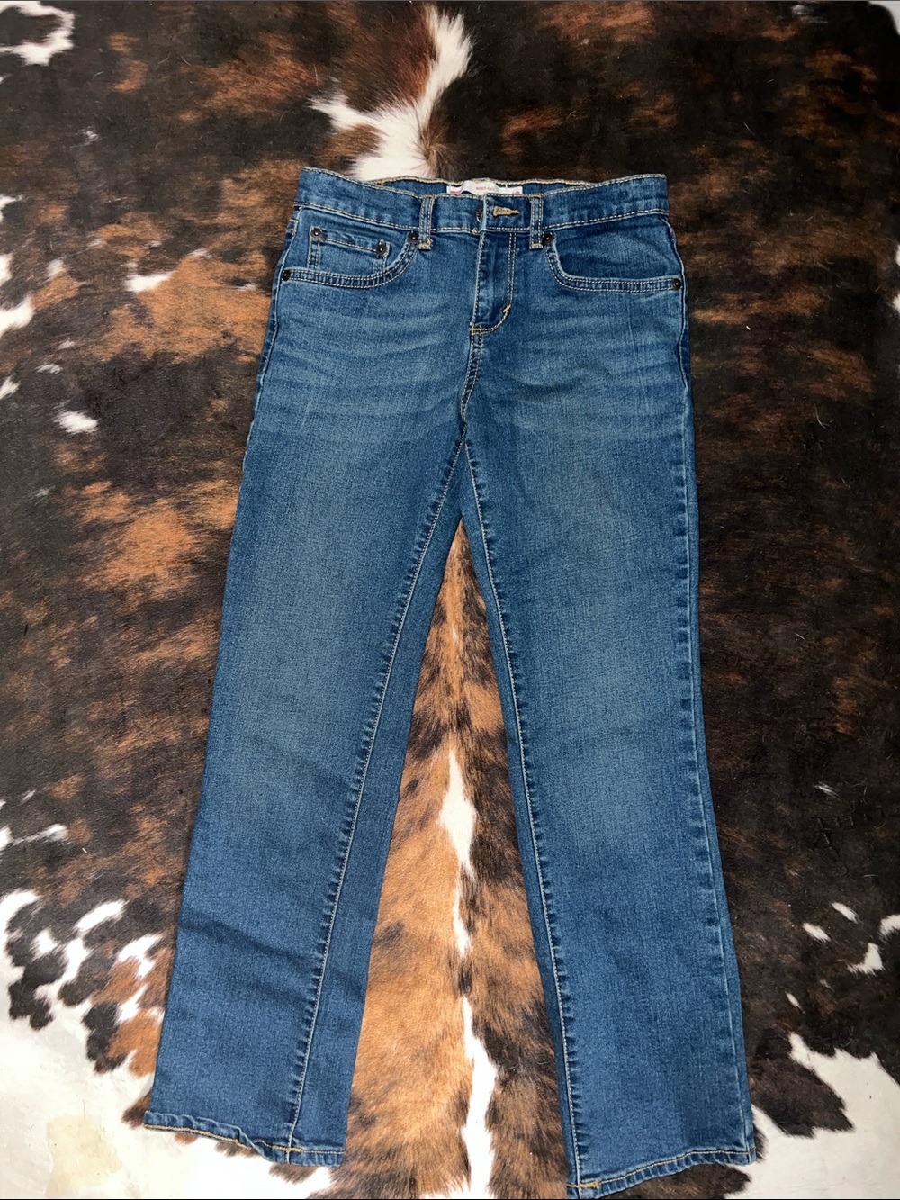 Levi's Kids Blue boot cut Jeans